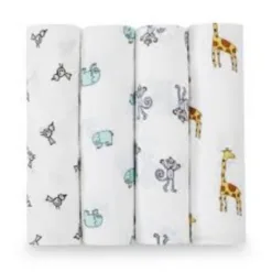 Muslin Swaddle Blanket - Stars PrintDream Blanket - Jungle Jam